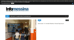 Desktop Screenshot of infomessina.it
